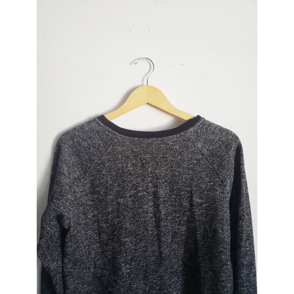 Fabletics Keeva Pullover in Black Speckle Size Large - Picture 5 of 7